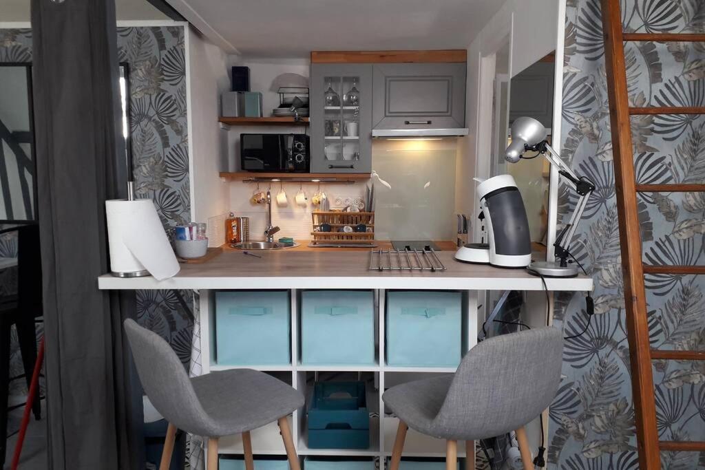 Loft Haut De Gamme Centre Montargis, Place De Parking, Local A Velos, Linge De Lits Et Serviettes, Coin Riviere Amenage, Hamac, Epicerie, Velos En Option, Tout Confort Jusqu'A 4 Voyageurs المظهر الخارجي الصورة